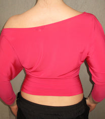 PINK OFF SHOULDER TOP