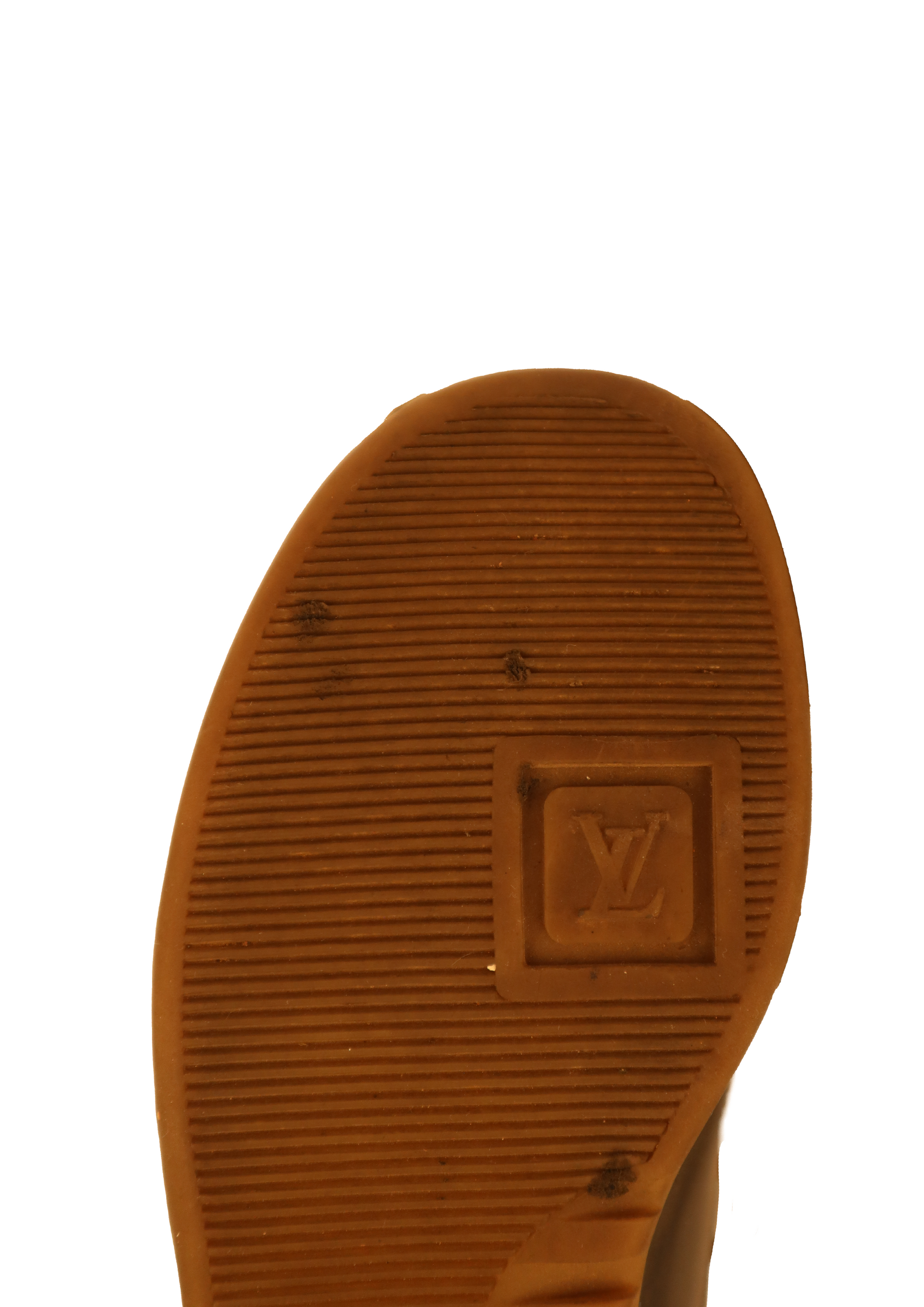 LOUIS VUITTON MONOGRAM &amp; LEATHER SNEAKERS