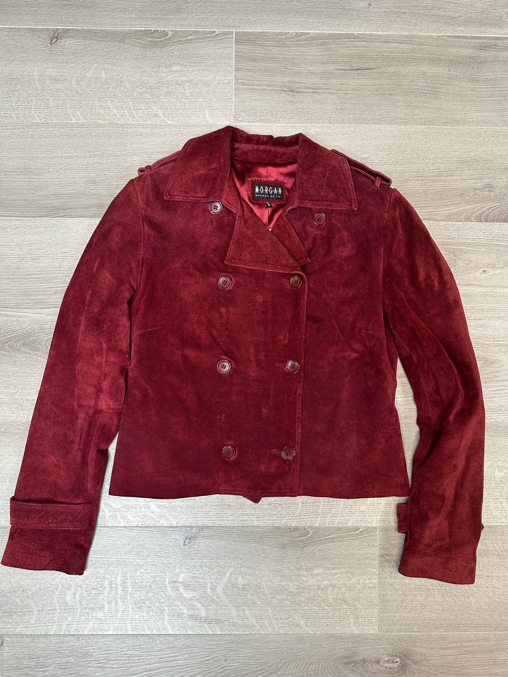 RED LEATHER JACKET
