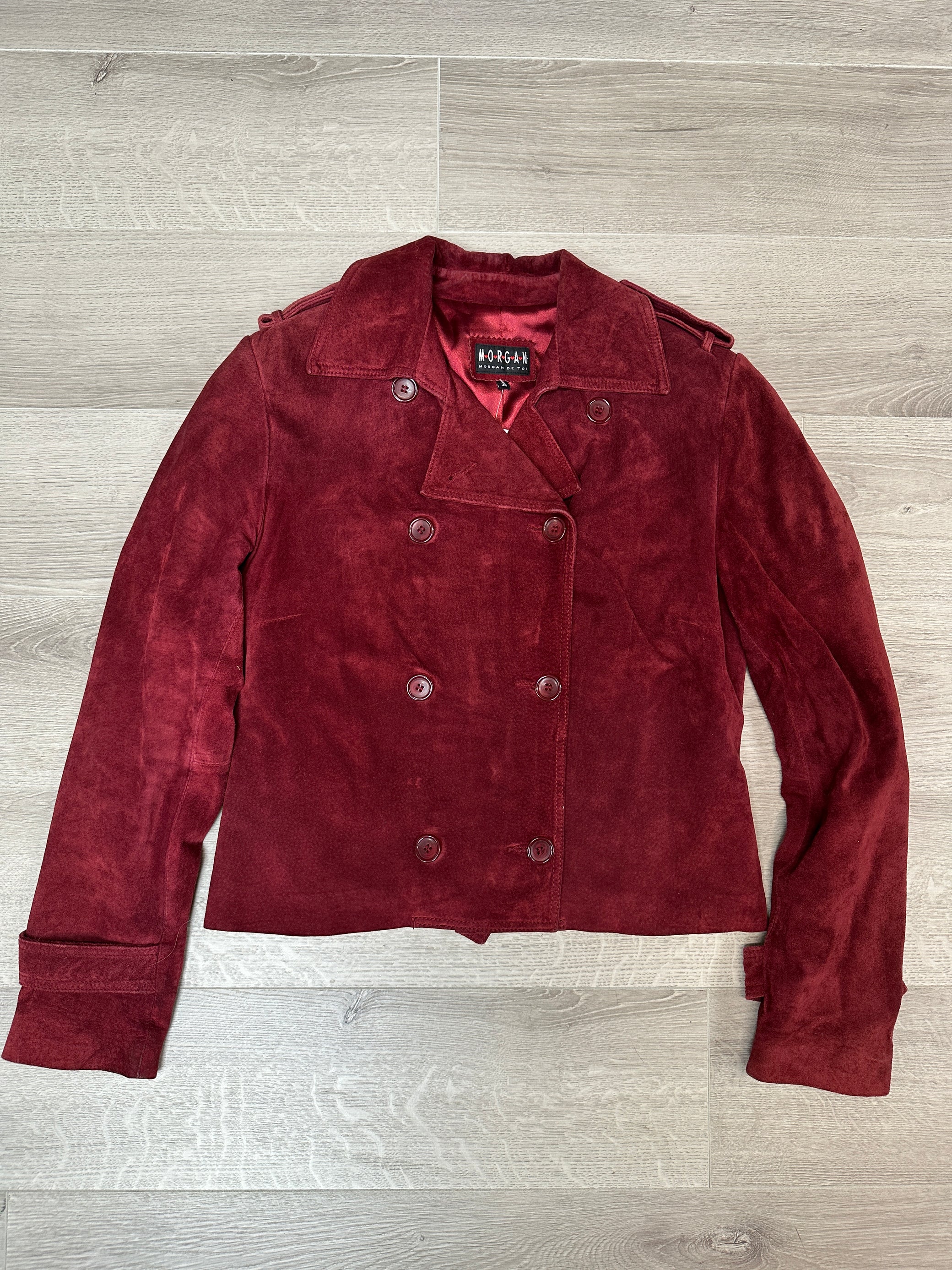 RED LEATHER JACKET