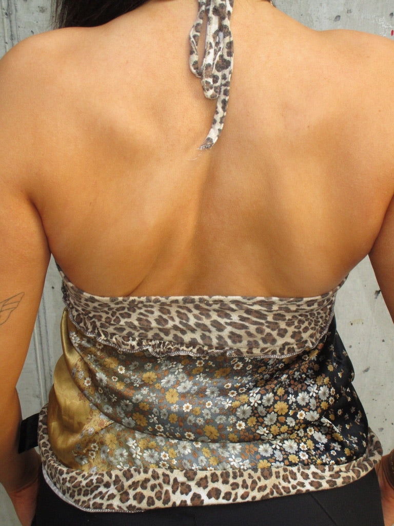 BLACK &amp; GOLD TOP