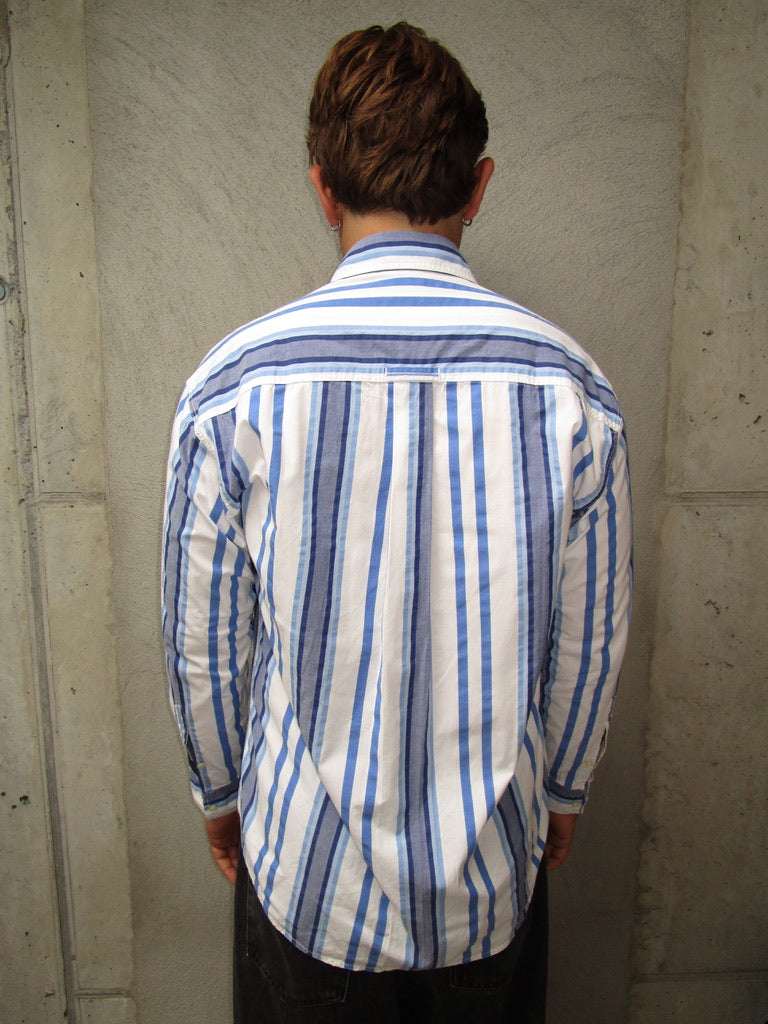 BLUE STRIPED SHIRT