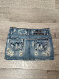 DENIM MINI SKIRT