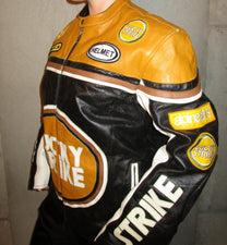 LUCKY STRIKE LEATHER RACER JACKET