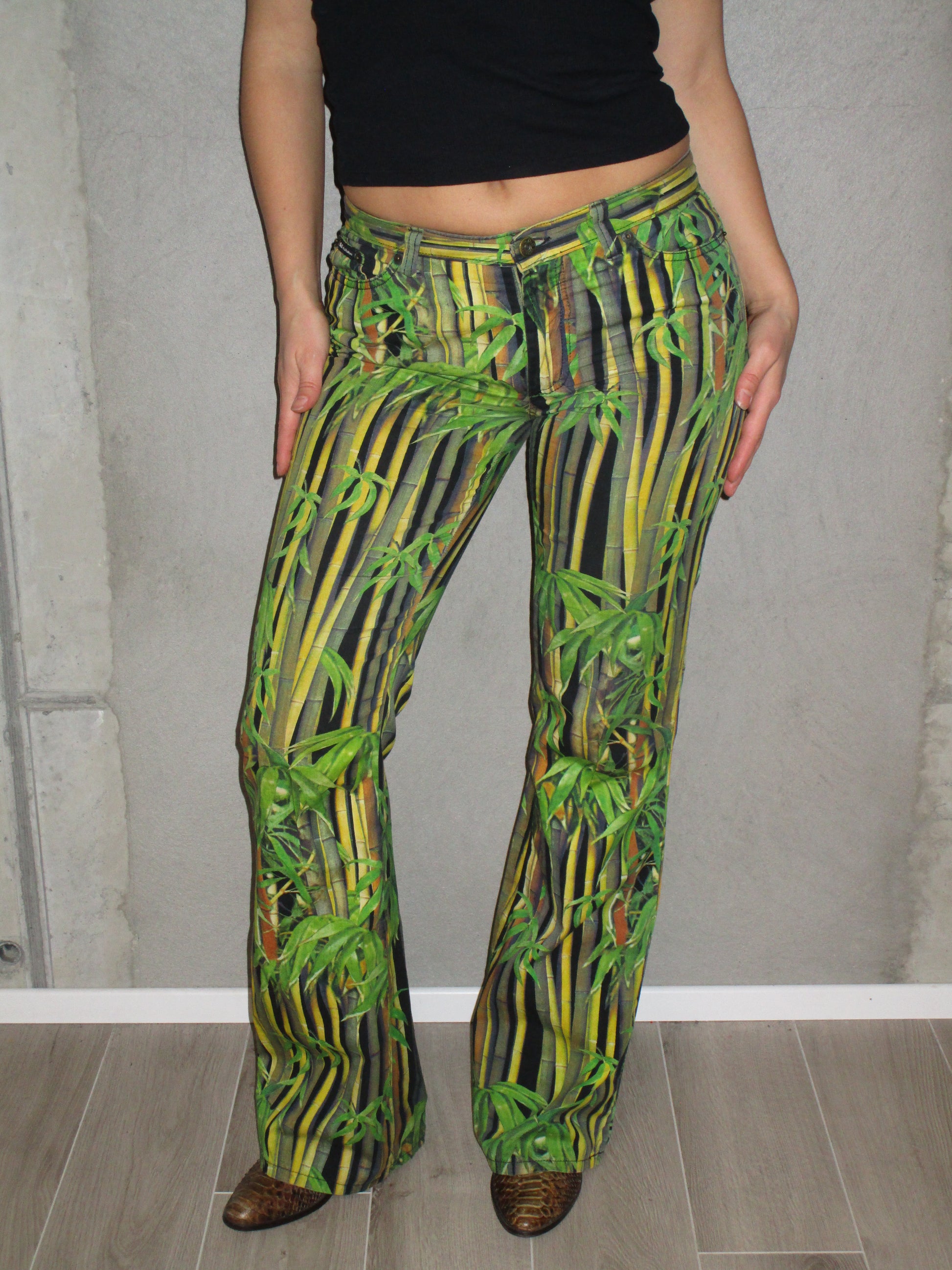 DOLCE &amp; GABBANA BAMBOO PANTS