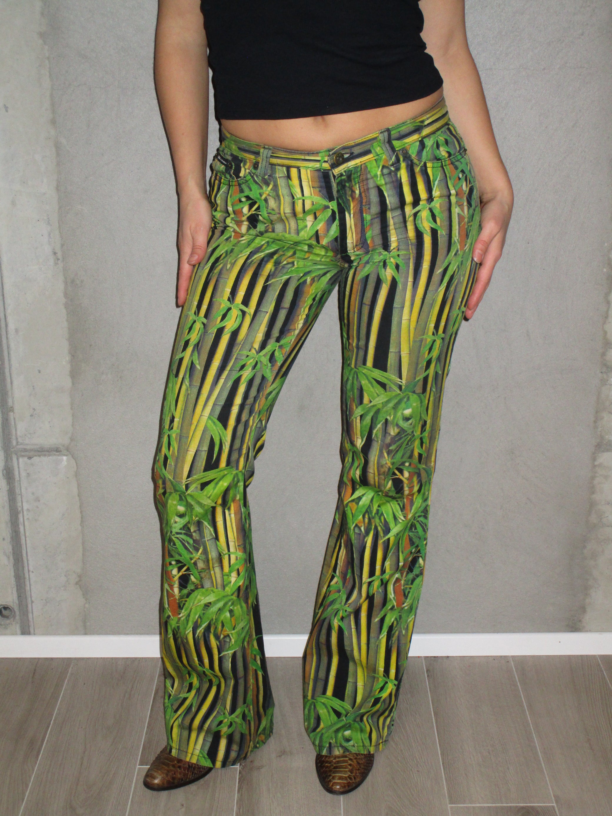 DOLCE &amp; GABBANA BAMBOO PANTS