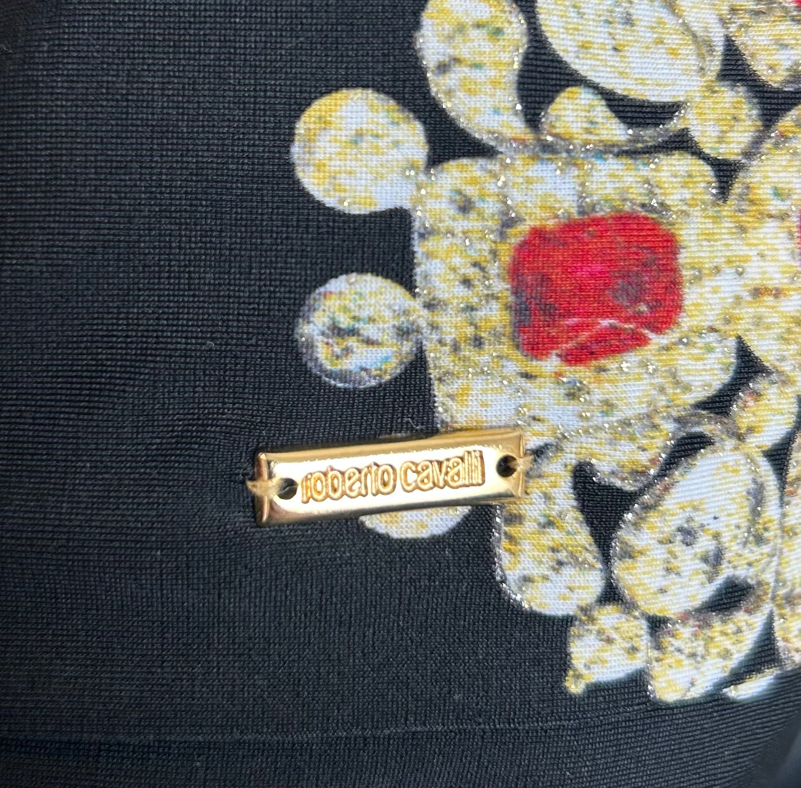 ROBERTO CAVALLI TOP WITH PRINT